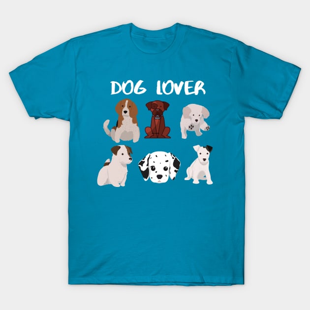 Dog Lover T-Shirt by Courtney's Creations